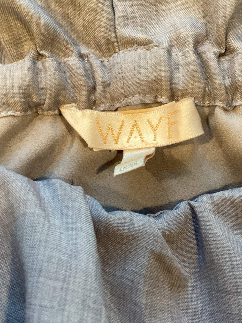 Wayf Light Blue Off-Shoulder Ruffle Bell-Sleeve Tunic - Picture 6 of 11
